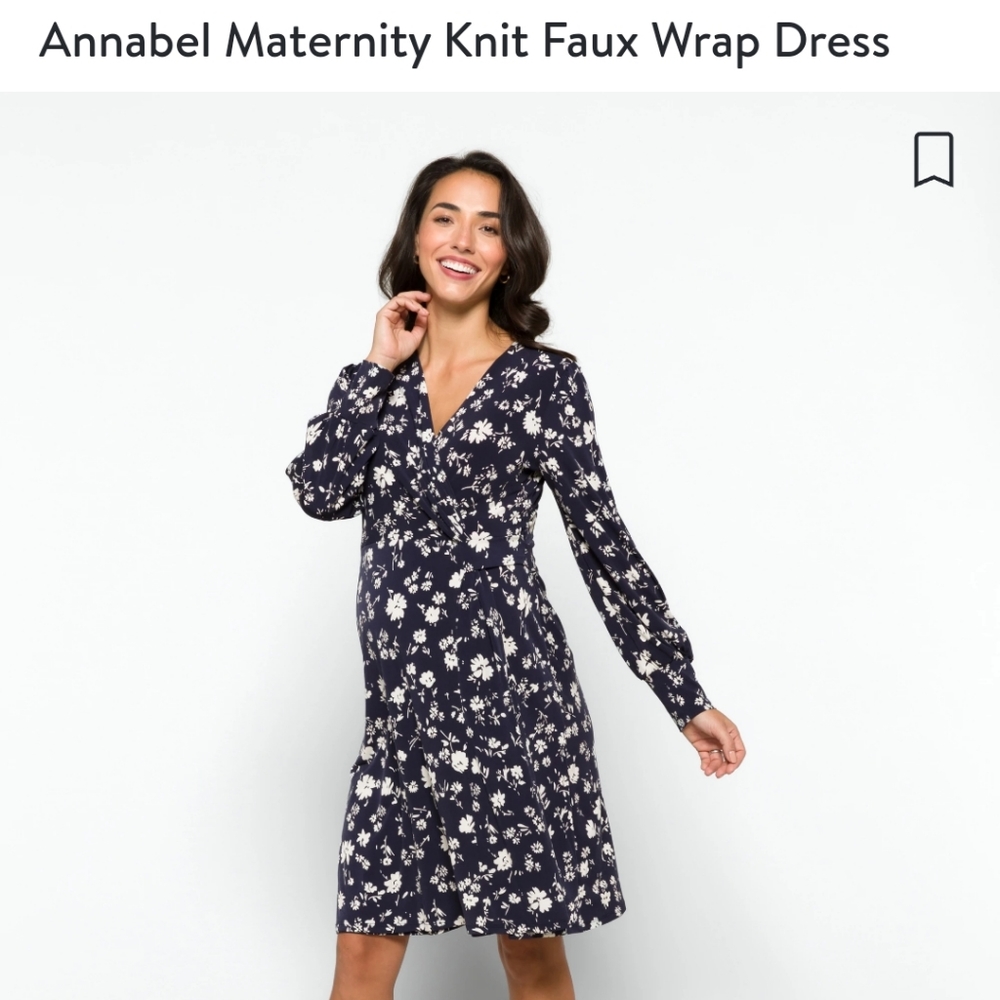 Stitch Fix Kaileigh floral maternity dress XL